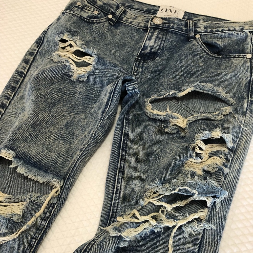 ONE by One Teaspoon rugged jeans